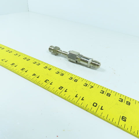 Nupro Swagelok SS-4C-VCR-25 Stainless Steel Poppet Check Valve 1/4" Tube 25PSIG