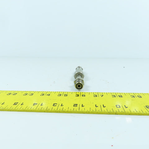 Nupro Swagelok SS-4C-VCR-25 Stainless Steel Poppet Check Valve 1/4" Tube 25PSIG