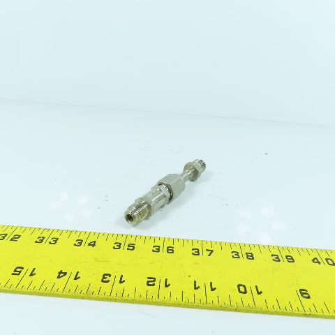 Nupro Swagelok SS-4C-VCR-25 Stainless Steel Poppet Check Valve 1/4" Tube 25PSIG
