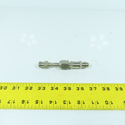 Nupro Swagelok SS-4C-VCR-25 Stainless Steel Poppet Check Valve 1/4" Tube 25PSIG