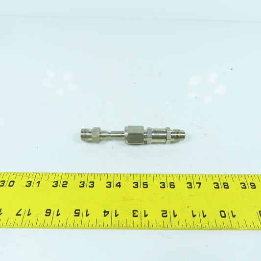 Nupro Swagelok SS-4C-VCR-25 Stainless Steel Poppet Check Valve 1/4" Tube 25PSIG