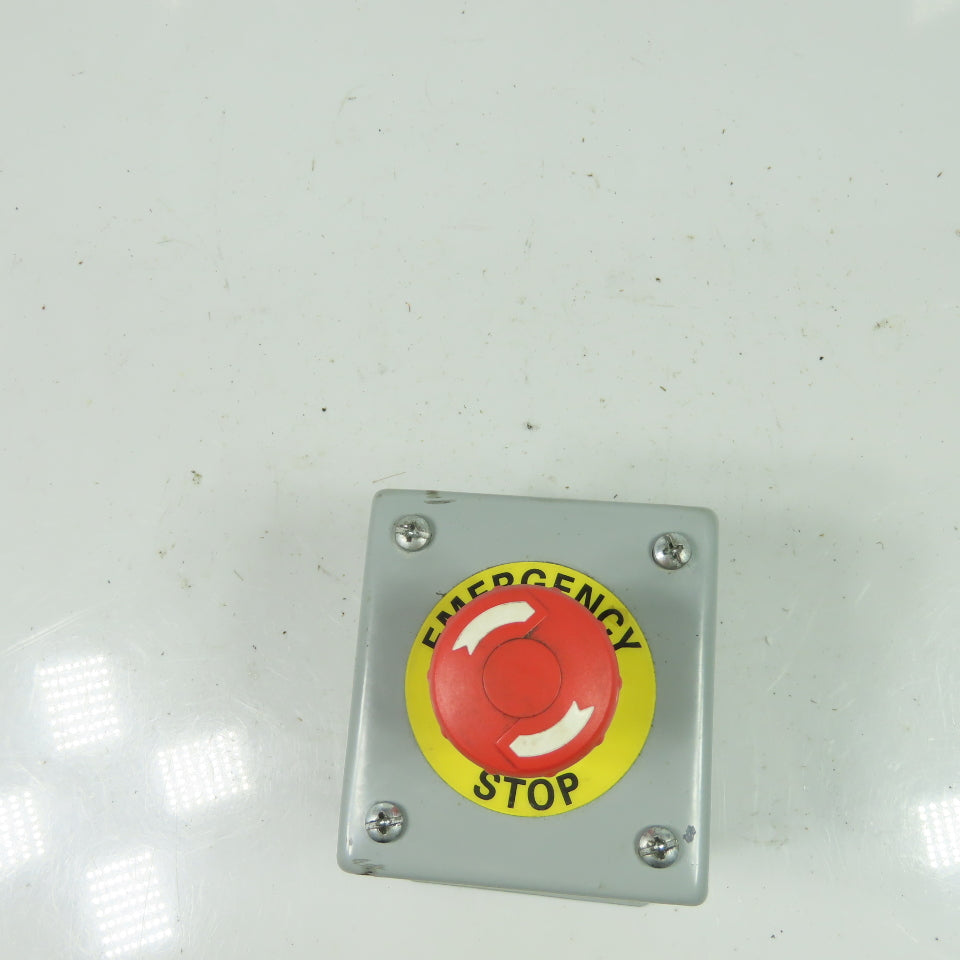 D7-X10 Emergency Stop Push Button 3"x3"x3" Electrical Box