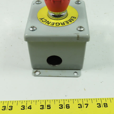 D7-X10 Emergency Stop Push Button 3"x3"x3" Electrical Box