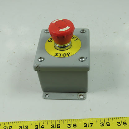 D7-X10 Emergency Stop Push Button 3"x3"x3" Electrical Box