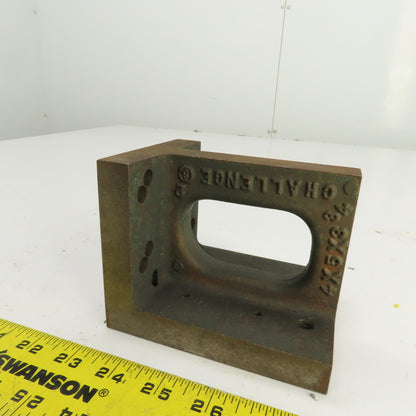 Challenge 4" x 5" x 3-3/4" Right Angle 90° Set Up Block 3/4" Thick Steel