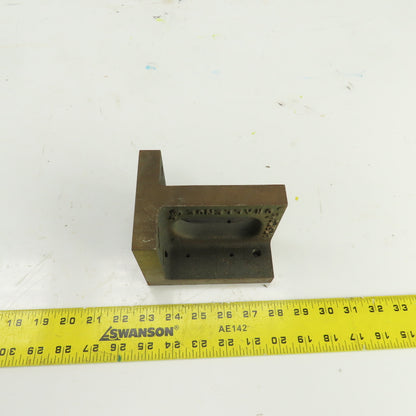 Challenge 4" x 5" x 3-3/4" Right Angle 90° Set Up Block 3/4" Thick Steel