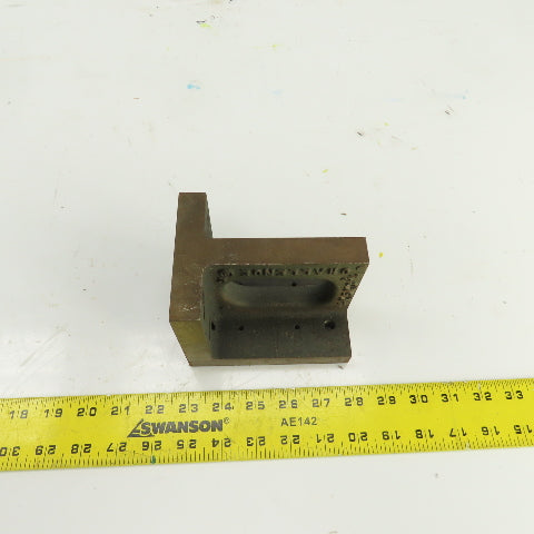 Challenge 4" x 5" x 3-3/4" Right Angle 90° Set Up Block 3/4" Thick Steel