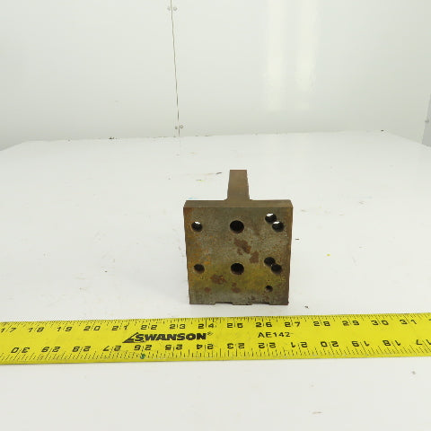 Challenge 4" x 5" x 3-3/4" Right Angle 90° Set Up Block 3/4" Thick Steel