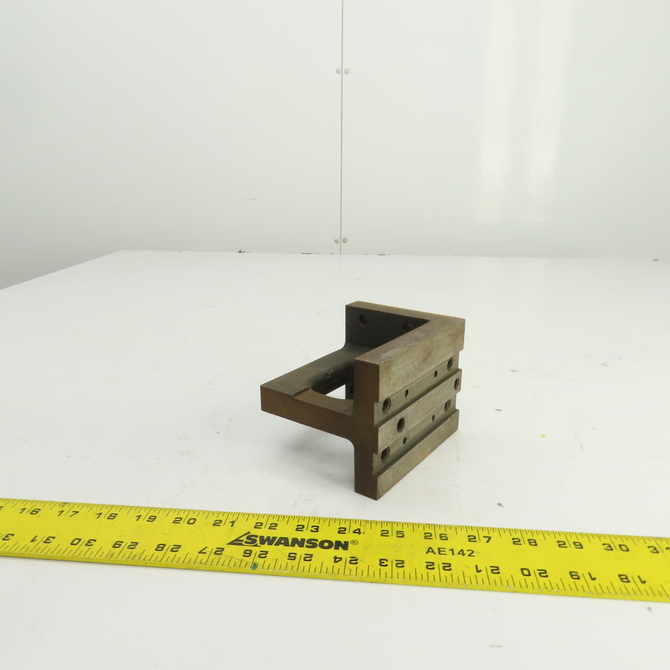 Challenge 4" x 5" x 3-3/4" Right Angle 90° Set Up Block 3/4" Thick Steel