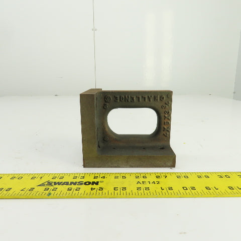 Challenge 4" x 5" x 3-3/4" Right Angle 90° Set Up Block 3/4" Thick Steel