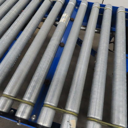Best Connect 30" x 10' Power Roller MDR Batching Conveyor 0-39FPM 115V 1PH