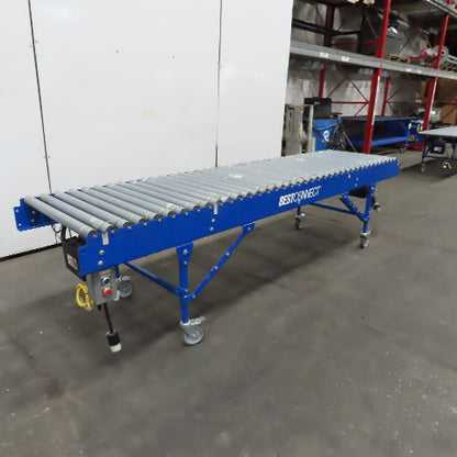 Best Connect 30" x 10' Power Roller MDR Batching Conveyor 0-39FPM 115V 1PH