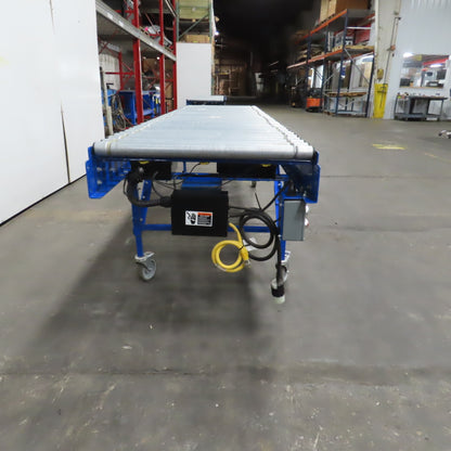 Best Connect 30" x 10' Power Roller MDR Batching Conveyor 0-39FPM 115V 1PH