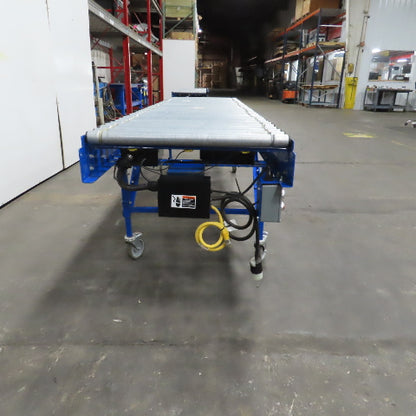 Best Connect 30" x 10' Power Roller MDR Batching Conveyor 0-39FPM 115V 1PH