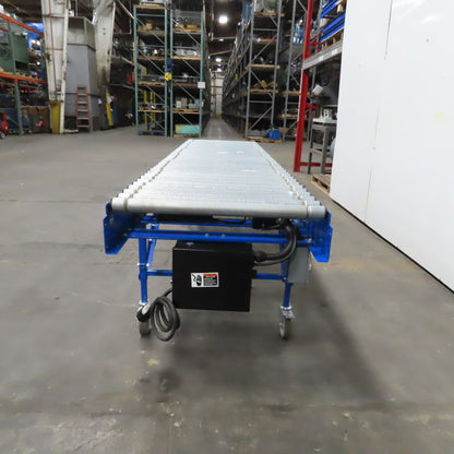Best Connect 30" x 10' Power Roller MDR Batching Conveyor 0-39FPM 115V 1PH