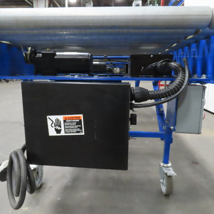 Best Connect 30" x 10' Power Roller MDR Batching Conveyor 0-39FPM 115V 1PH