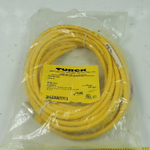 Turck KB 6T-10 U-00694 Cordset Cable Straight Female to Cut End 6W