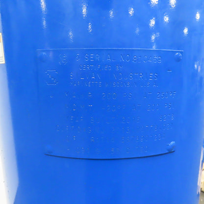 Quincy Rotary Screw Air Compressor Air / Fluid Reservoir 200PSI From A QGV-100