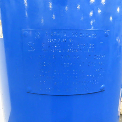 Quincy Rotary Screw Air Compressor Air / Fluid Reservoir 200PSI From A QGV-100