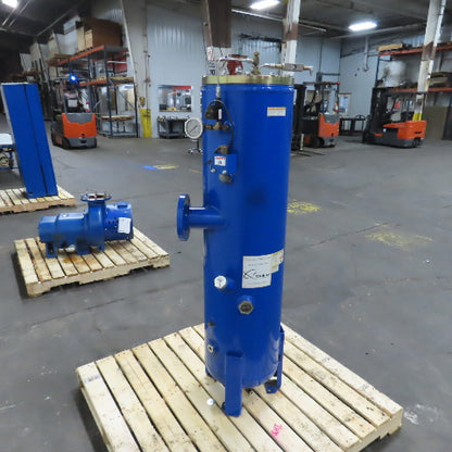 Quincy Rotary Screw Air Compressor Air / Fluid Reservoir 200PSI From A QGV-100