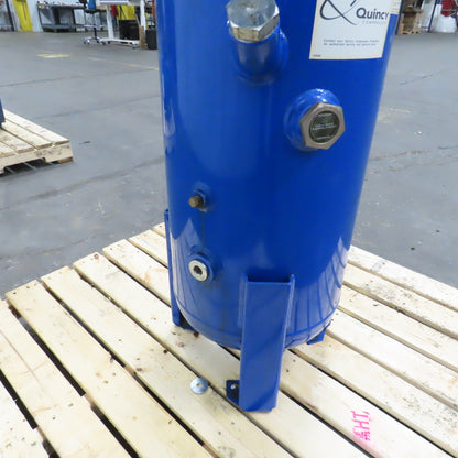 Quincy Rotary Screw Air Compressor Air / Fluid Reservoir 200PSI From A QGV-100