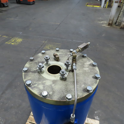 Quincy Rotary Screw Air Compressor Air / Fluid Reservoir 200PSI From A QGV-100