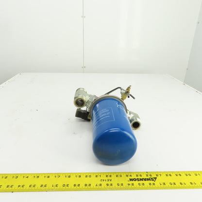 Quincy 2013400282 Spin On Filter Head Cap Assembly & Filter From QGV-100