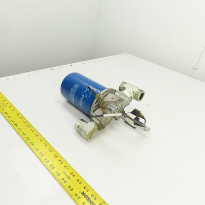 Quincy 2013400282 Spin On Filter Head Cap Assembly & Filter From QGV-100