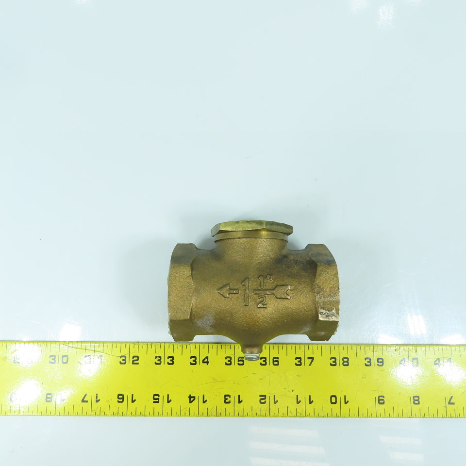 CDI 1-1/2" NPT Inline Brass Check Valve From QGV-100 Compressor