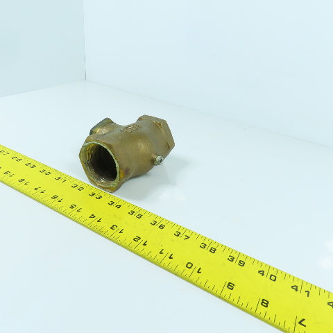 CDI 1-1/2" NPT Inline Brass Check Valve From QGV-100 Compressor