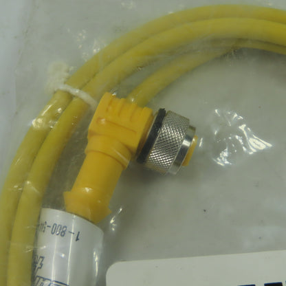 WK 4.4T-2/XOR U2384 Cordset Cable Right Angle Female To Cut End 4 Wire 2M