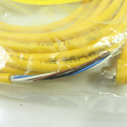 PKW 4M-6/S1587 U-56395 Cordset Cable Right Angle Female To Cut End 4 Wire