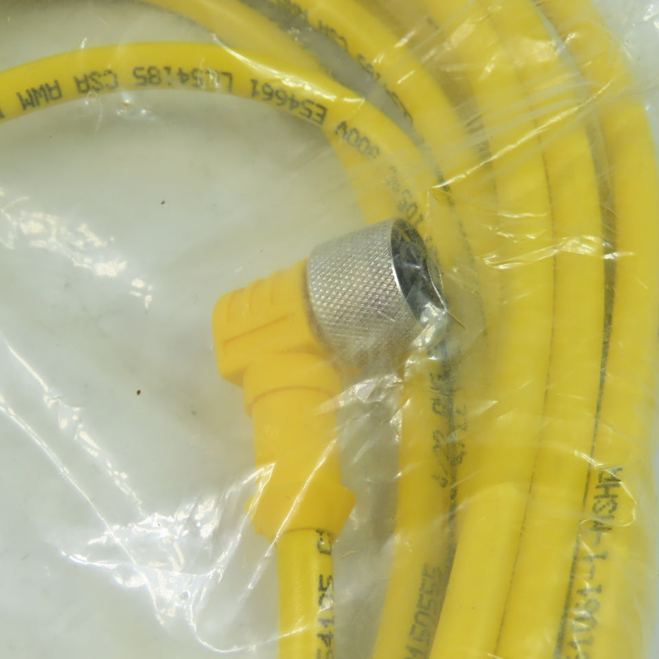 WKB 4T-5 U2495-17 Cordset Cable Right Angle Female To Cut End 4 Wire 5M