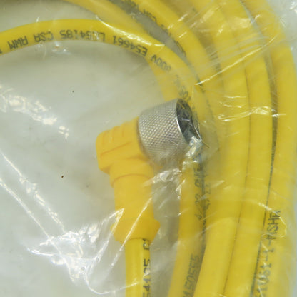 WKB 4T-5 U2495-17 Cordset Cable Right Angle Female To Cut End 4 Wire 5M