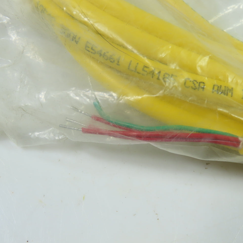 WKB 4T-5 U2495-17 Cordset Cable Right Angle Female To Cut End 4 Wire 5M
