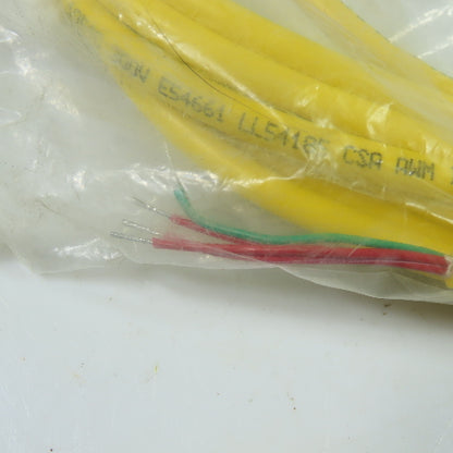 WKB 4T-5 U2495-17 Cordset Cable Right Angle Female To Cut End 4 Wire 5M
