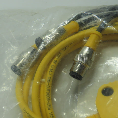 V4RK-2/RS 4.2T-0.2/0.2/0.2/CS12347 Cordset Splitter Cable U-31624 4 Wire