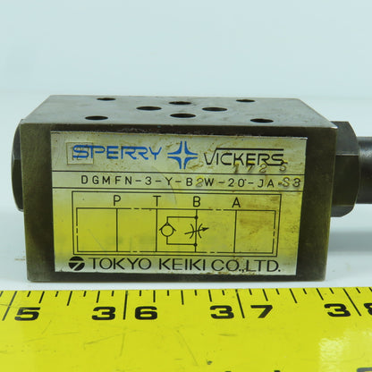 Vickers DGMFN-3-Y-B2W-20-JA-S3 Hydraulic Flow Control Valve