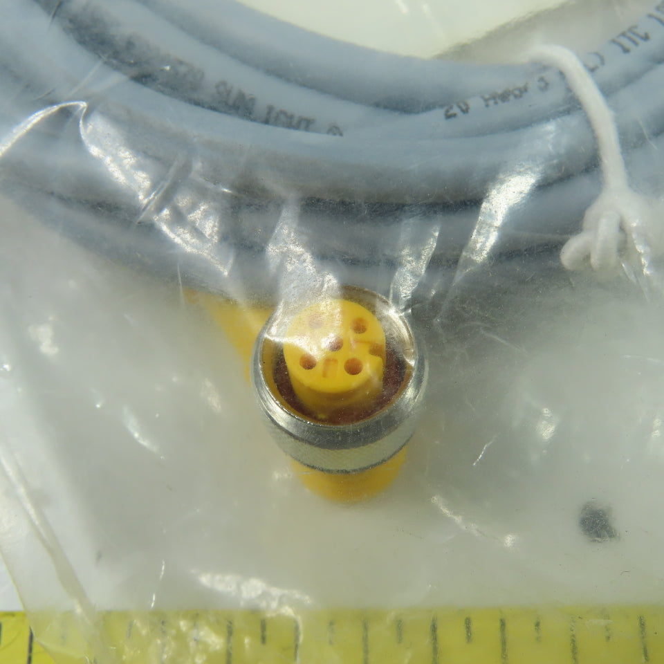 WK 4T-5/CS12047 U -58196 Cordset Cable Right Angle Female to Cut End 3 Wire 5M