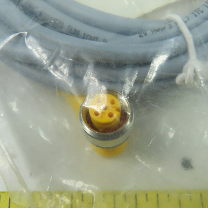 WK 4T-5/CS12047 U -58196 Cordset Cable Right Angle Female to Cut End 3 Wire 5M