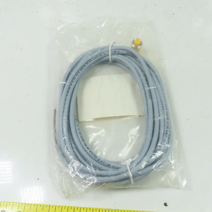 WK 4T-5/CS12047 U -58196 Cordset Cable Right Angle Female to Cut End 3 Wire 5M