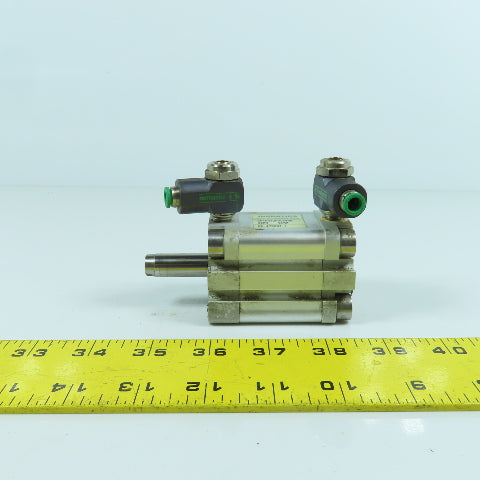 Numatics KFFM032N025000 Double Acting Pneumatic Cylinder 25mm Stroke 35mm Bore