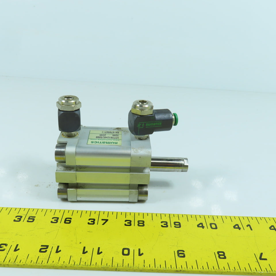 Numatics KFFM032N025000 Double Acting Pneumatic Cylinder 25mm Stroke 35mm Bore