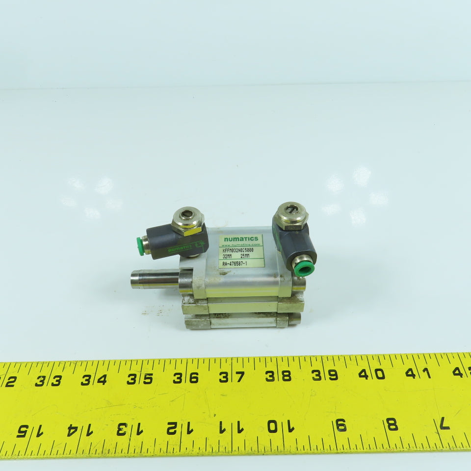 Numatics KFFM032N025000 Double Acting Pneumatic Cylinder 25mm Stroke 35mm Bore