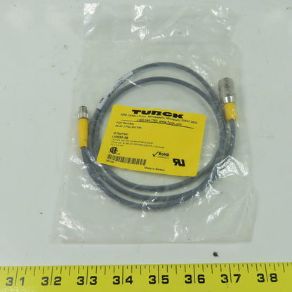 RK 4T-1-PSG 3M/S90 U0930-98 Cordset Cable Straight Female Plug to Straight Male