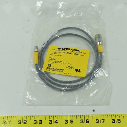 RK 4T-1-PSG 3M/S90 U0930-98 Cordset Cable Straight Female Plug to Straight Male