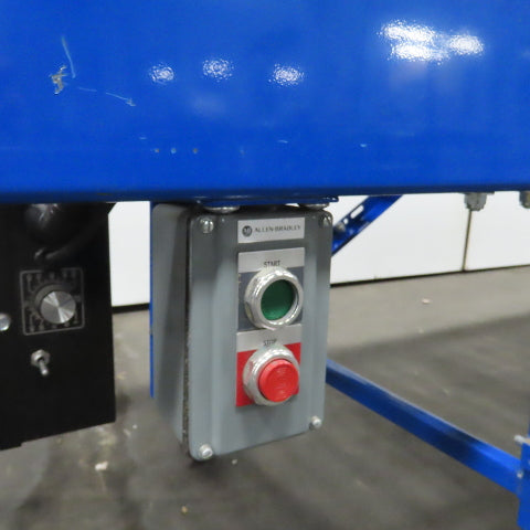 Best Connect 28" x 10' OAL Power Roller MDR Batching Conveyor 115V 1PH 0-63FPM
