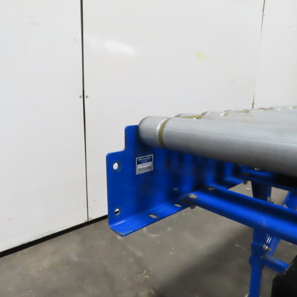 Best Connect 28" x 10' OAL Power Roller MDR Batching Conveyor 115V 1PH 0-63FPM