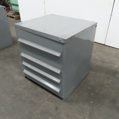 4-Drawer Industrial Parts Tool Storage Shop Cabinet 30x28 x 33" H