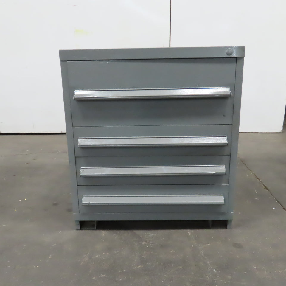 4-Drawer Industrial Parts Tool Storage Shop Cabinet 30x28 x 33" H